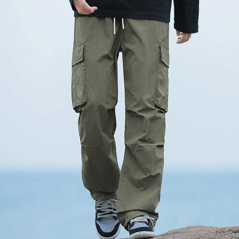 Cargo Jogger Pants - بنطلون كارجو رجالي صيفي فضفاض، بنطلون