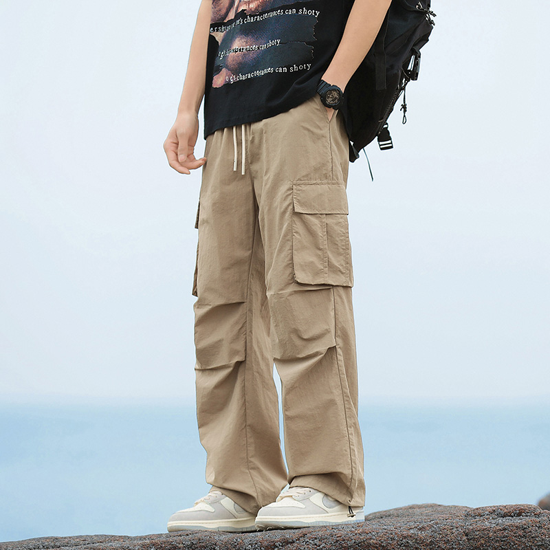 Cargo Jogger Pants - بنطلون رجالي فضفاض بجيوب كبيرة على