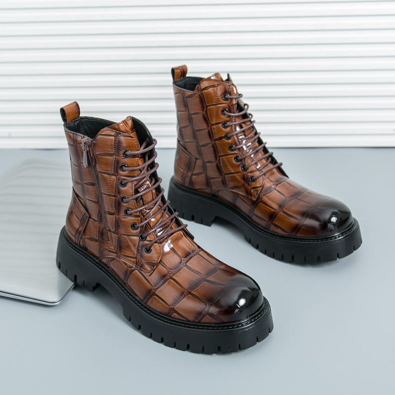 Chelsea Boots Men - الصيف الرجال موضة تشيلسي الأحذية أسود