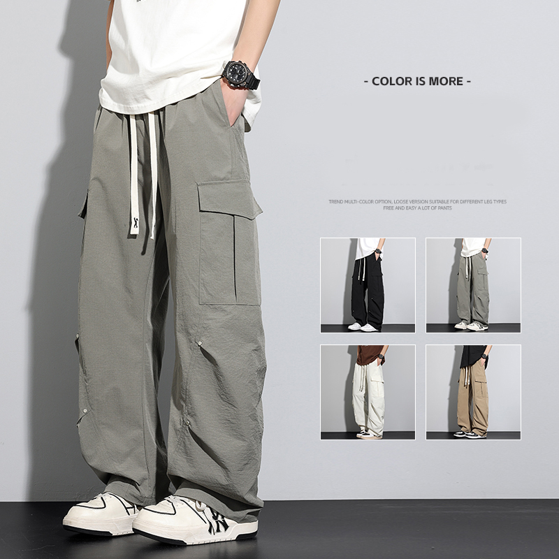 Cargo Jogger Pants - بنطلون كارجو رجالي للصيف والربيع من