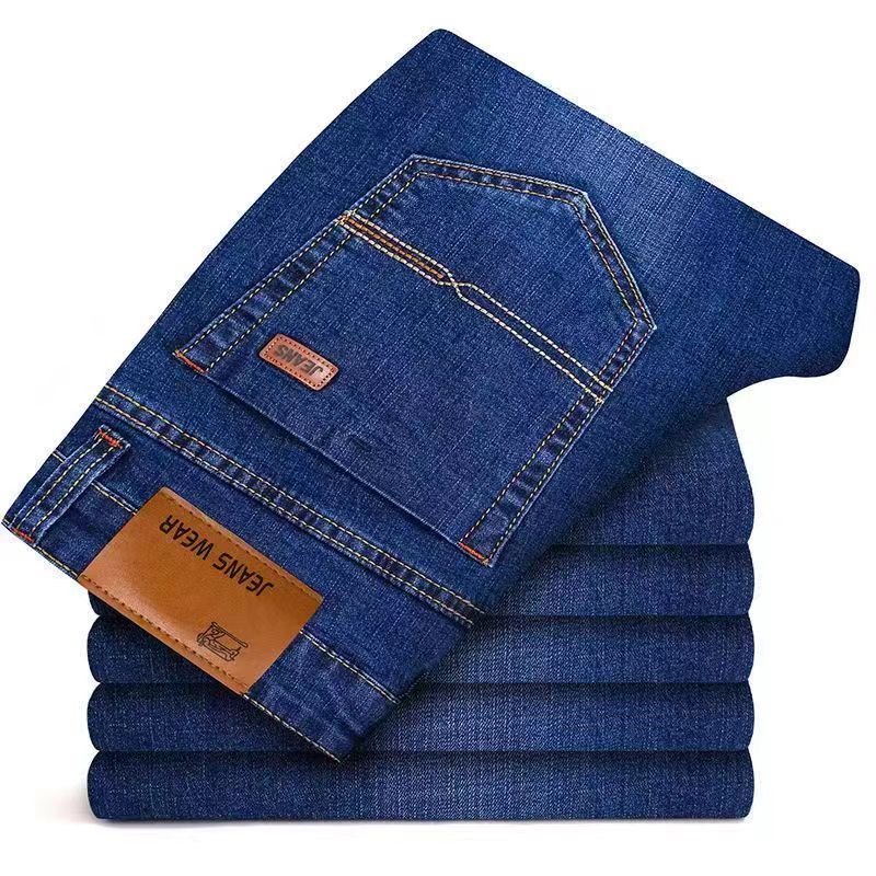 Levis Jeans 501 - بنطلون جينز رجالي ناعم مستقيم 2024،
