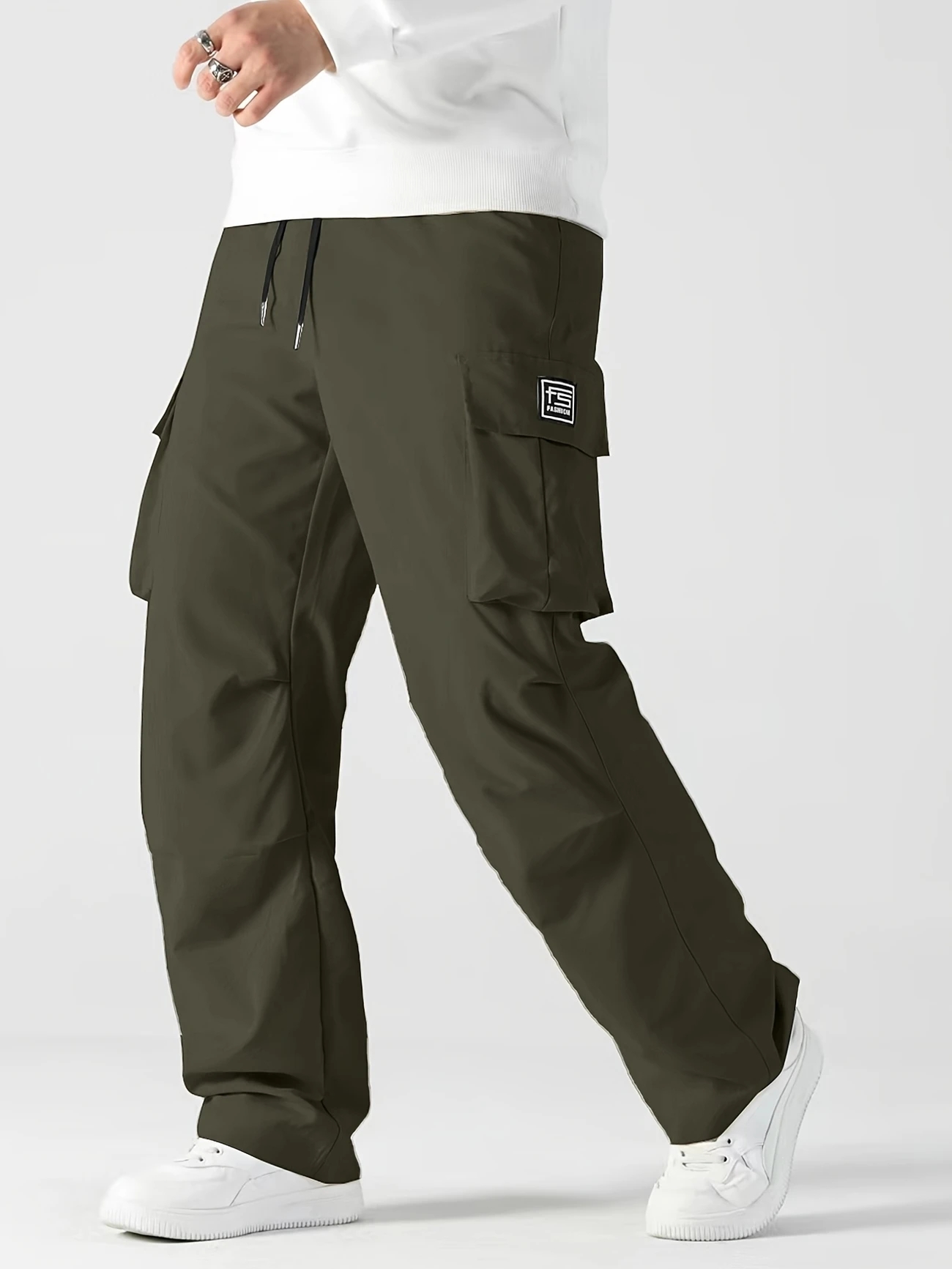 Cargo Jogger Pants - بنطلون رياضي كاجوال للرجال، سروال فضفاض