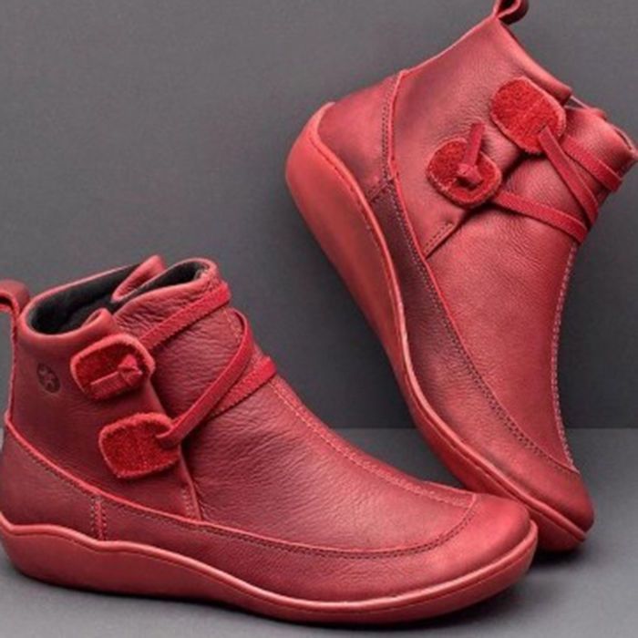 أحذية بوت نسائية كلاسيكية بمقد - مراجعة Mens Fashion Vintage وسعره