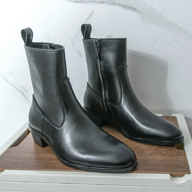 الكلاسيكية مريح حذاء من الجلد  - مراجعة Chelsea Boots Men وسعره