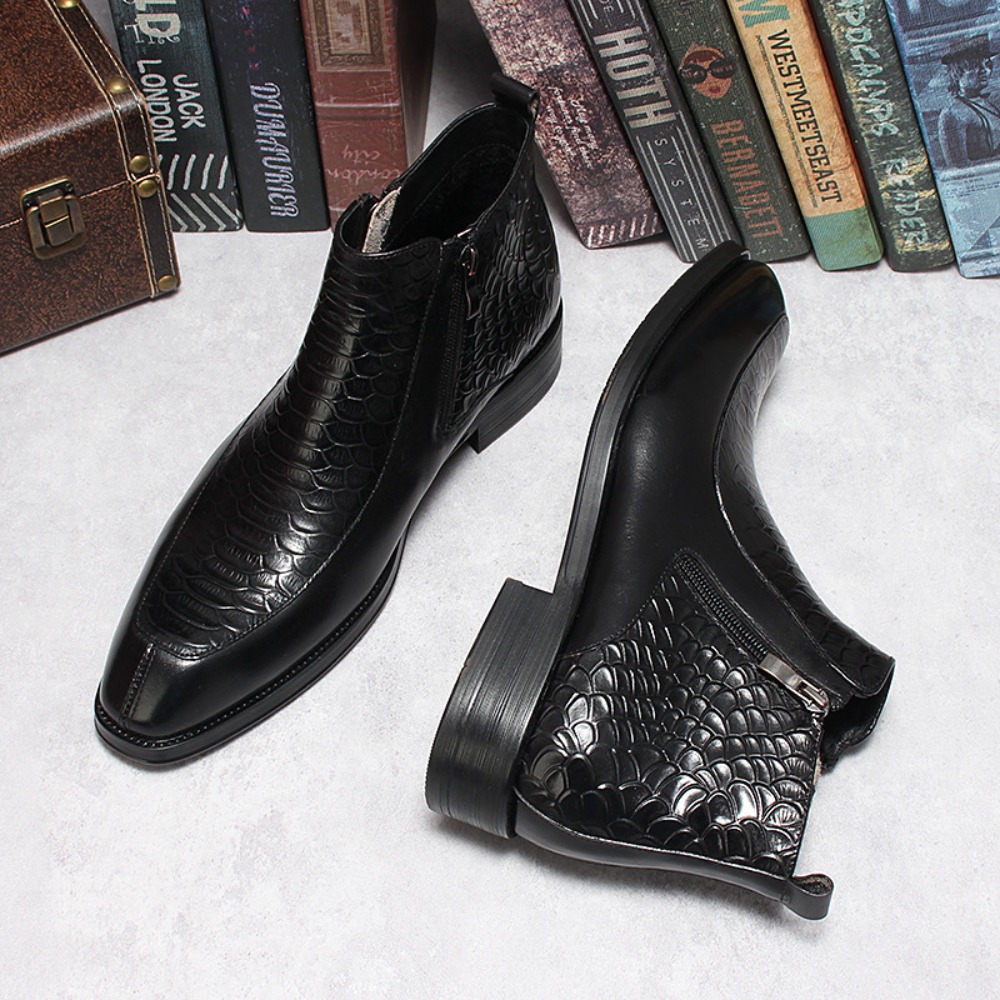 أحذية رجالية ماركة فاخرة، بوت  - مراجعة Mens Fashion Dress وسعره