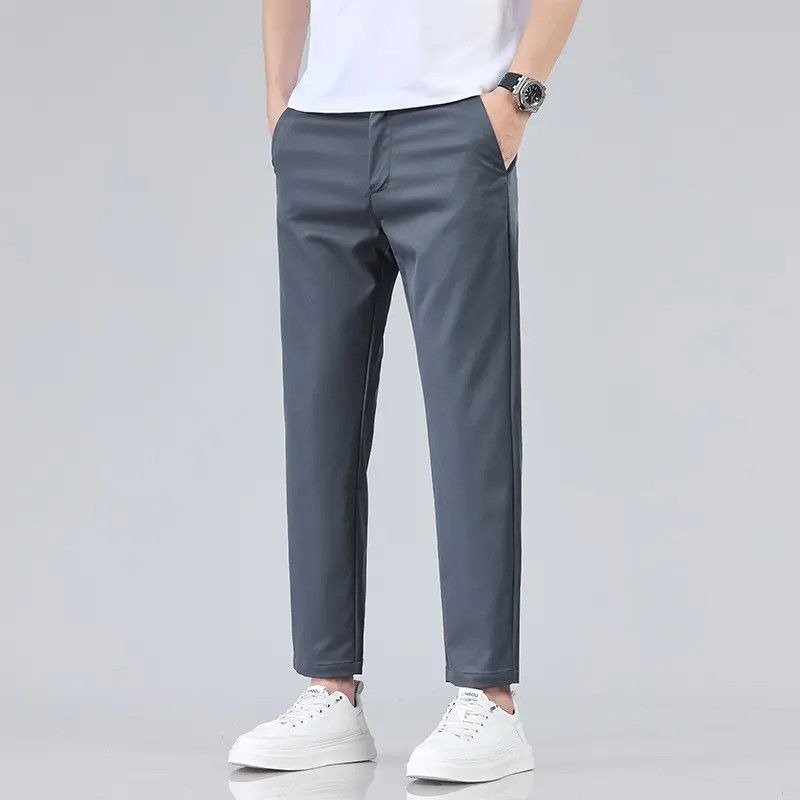 بنطلون رجالي كاجوال بخصر متوسط - مراجعة Chino Pants Men وسعره