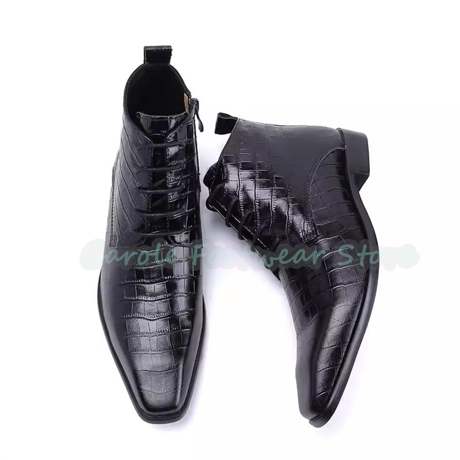 أحذية رجالية أنيقة من الجلد ال - مراجعة Mens Fashion Dress وسعره