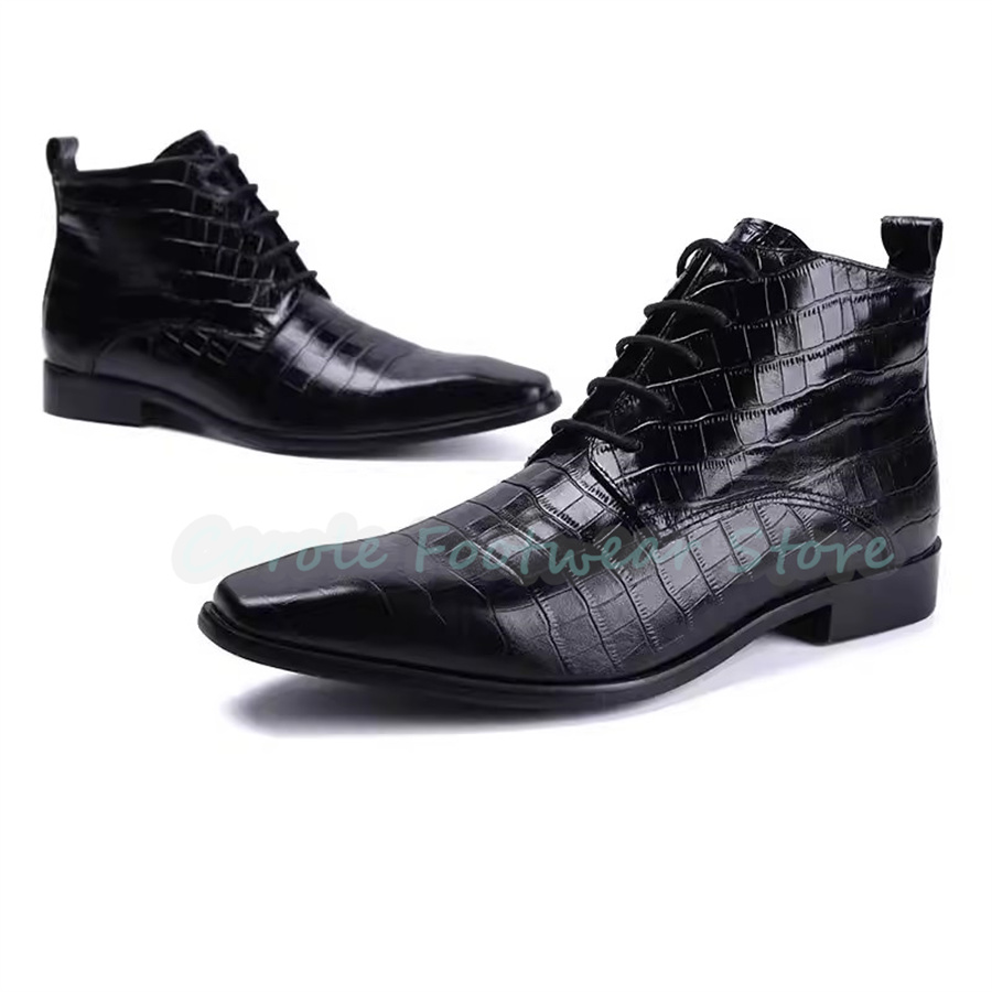 أحذية رجالية أنيقة من الجلد ال - مراجعة Mens Fashion Dress وسعره