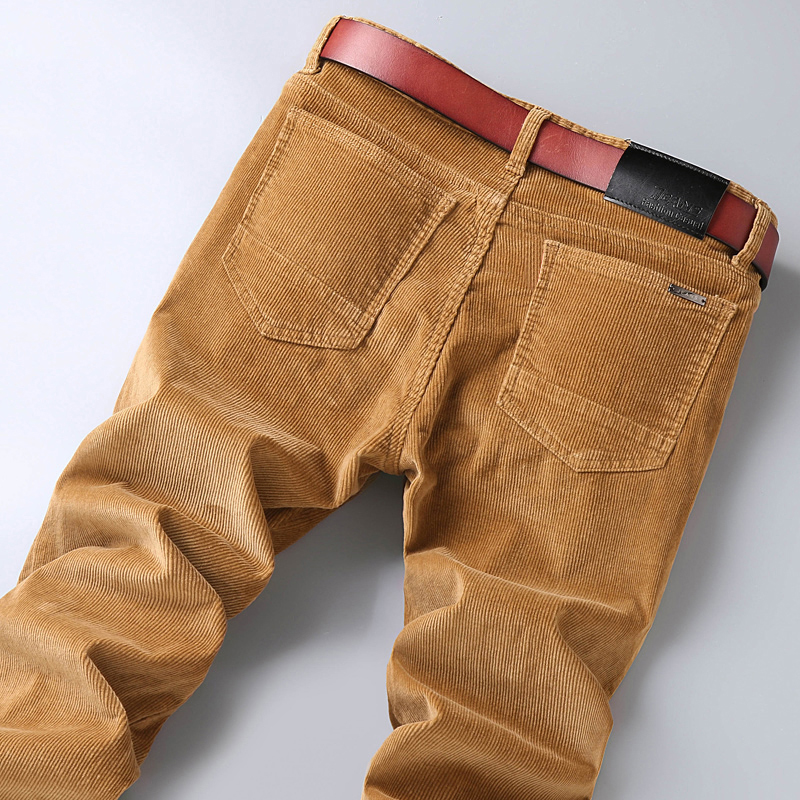 القطن سروال قصير سراويل تقليدي - مراجعة Men'S Fashion Khaki Pants وسعره