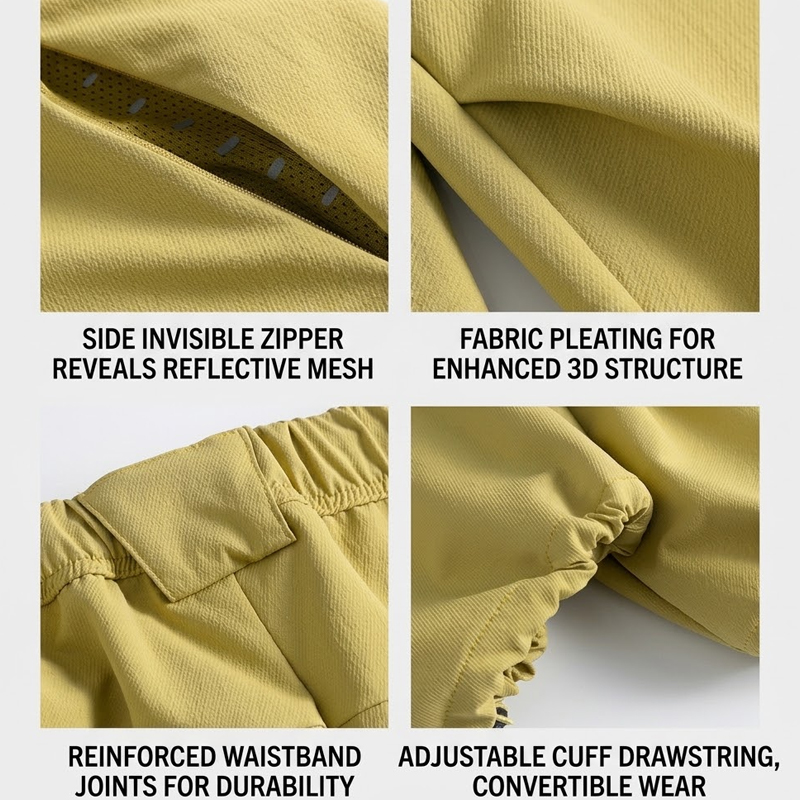بنطلون سوفتشيل مقاوم للماء للج - مراجعة Cargo Jogger Pants وسعره