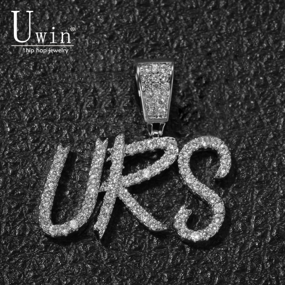 UWIN اسم فرشاة الخط قلادة تخصي - مراجعة Mens Fashion Combination وسعره