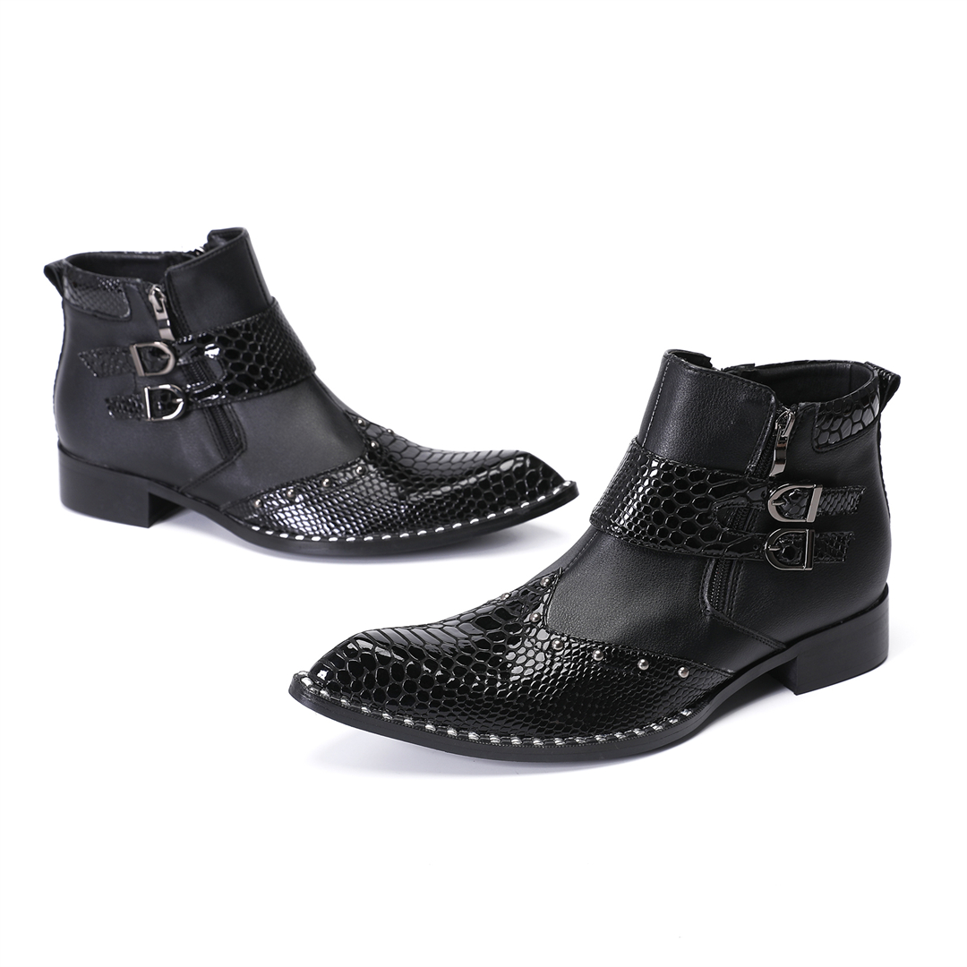 حذاء رجالي أنيق من الجلد الطبي - مراجعة Mens Fashion Dress وسعره