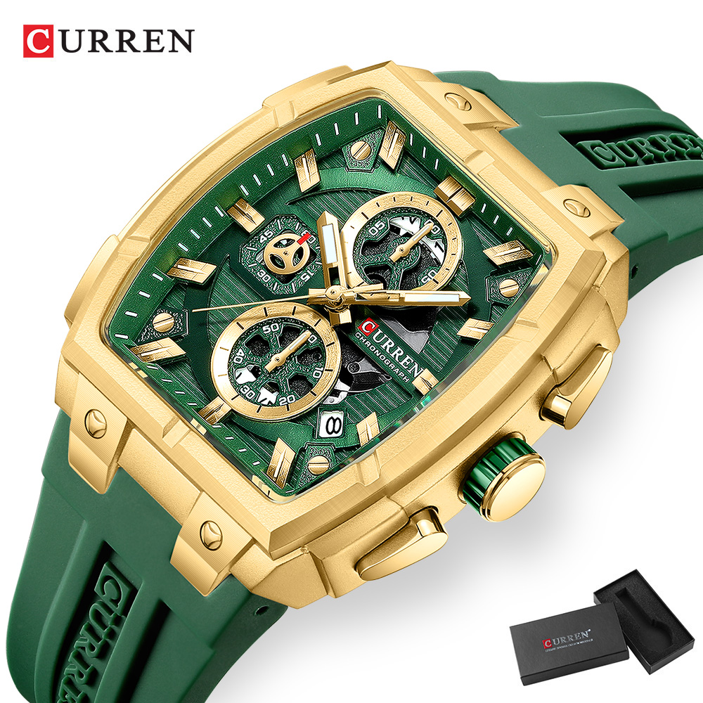 ساعة CURREN الفاخرة للرجال، سا - مراجعة Men'S Fashion Old Money وسعره