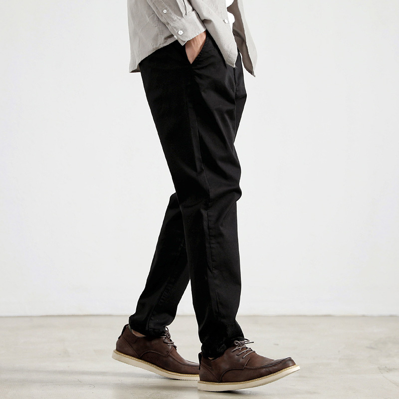 1102 # Spring والخريف جديد الأ - مراجعة Chino Pants Men وسعره