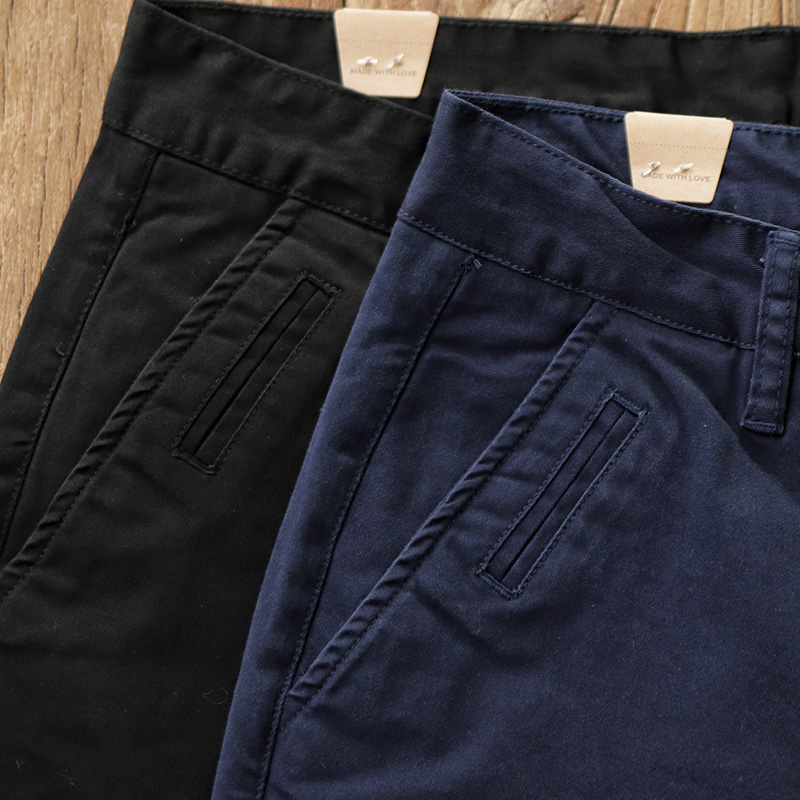 1102 # Spring والخريف جديد الأ - مراجعة Chino Pants Men وسعره