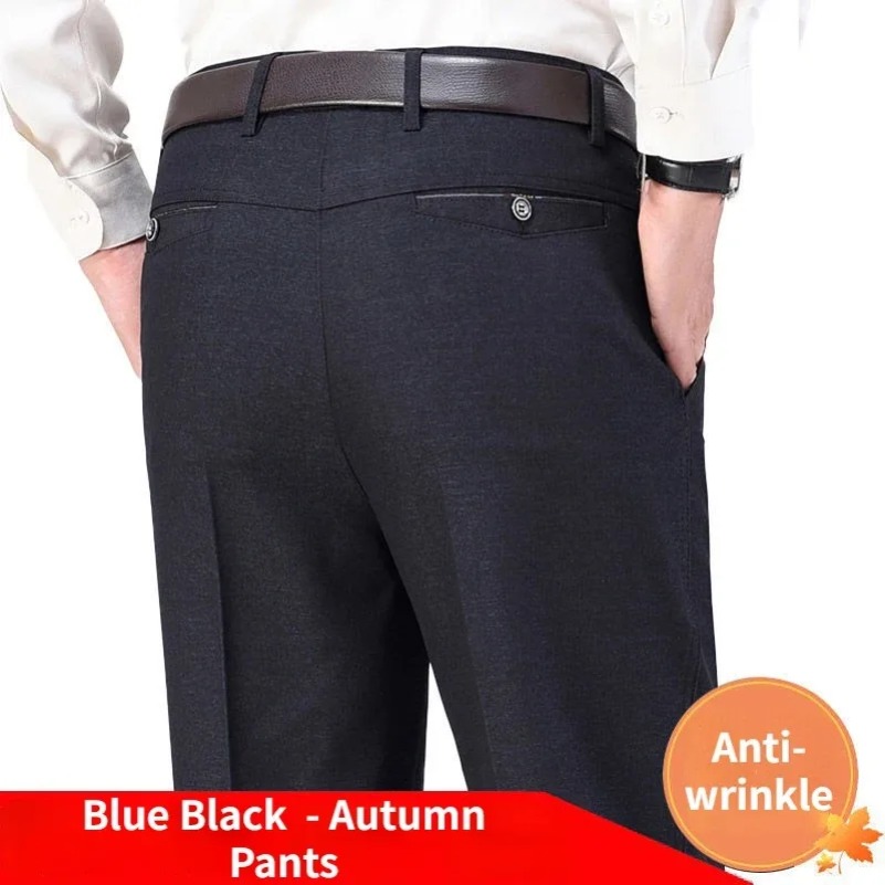 رجل الخريف سميكة رداء غير رسمي - مراجعة Formal Trouser Stretch وسعره
