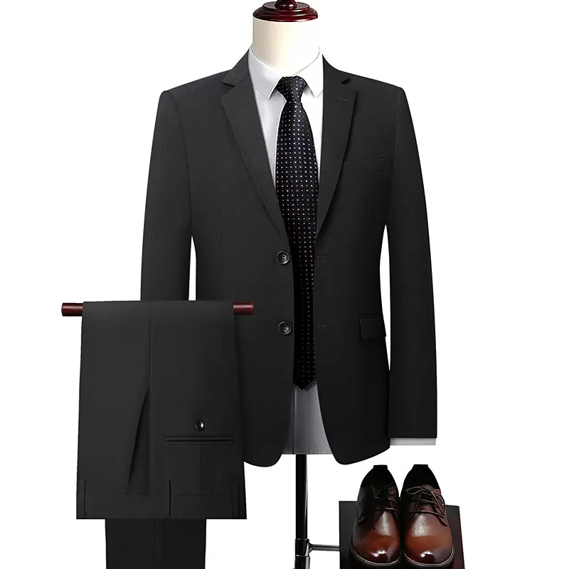 نموذج جديد للرجال جودة عالية أ - مراجعة Formal Trouser Stretch وسعره