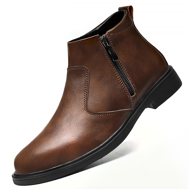 أحذية جلدية جديدة للرجال لفصلي - مراجعة Chelsea Boots Men وسعره