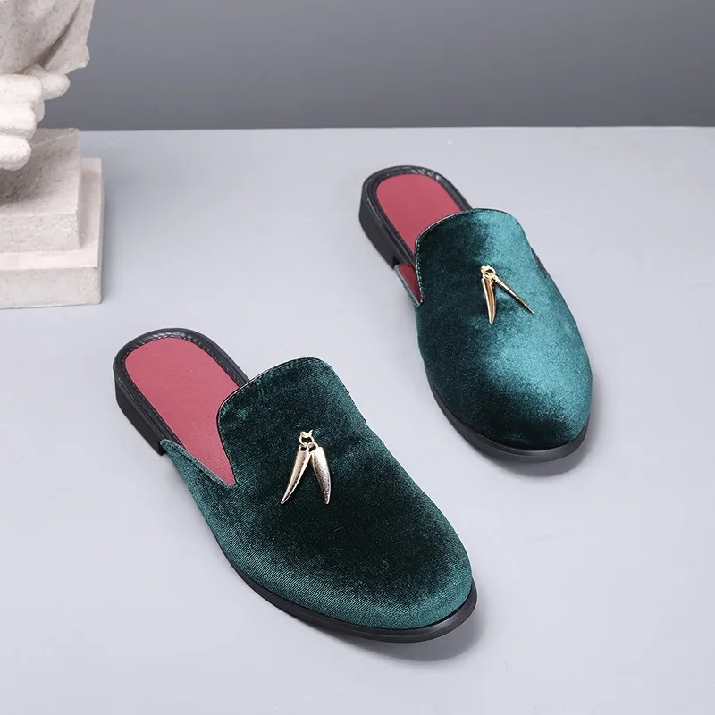 أحذية ميولز للرجال، شباشب فرو  - مراجعة Men'S Fashion Loafers Shoes وسعره