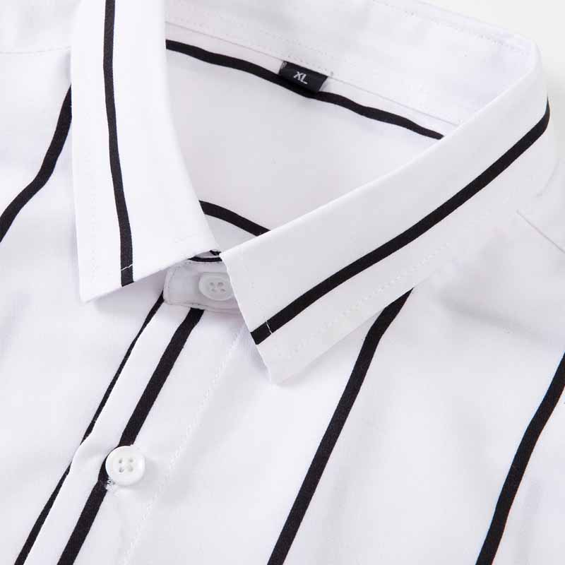 قميص رجالي مخطط بأكمام طويلة و - مراجعة Mens Fashion Dress وسعره