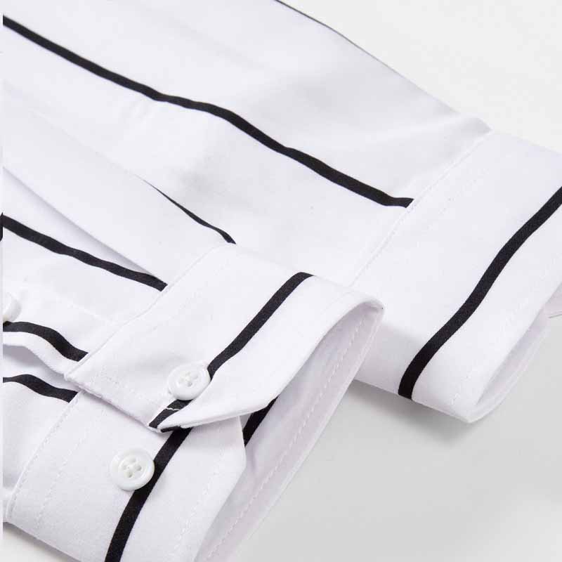 قميص رجالي مخطط بأكمام طويلة و - مراجعة Mens Fashion Dress وسعره