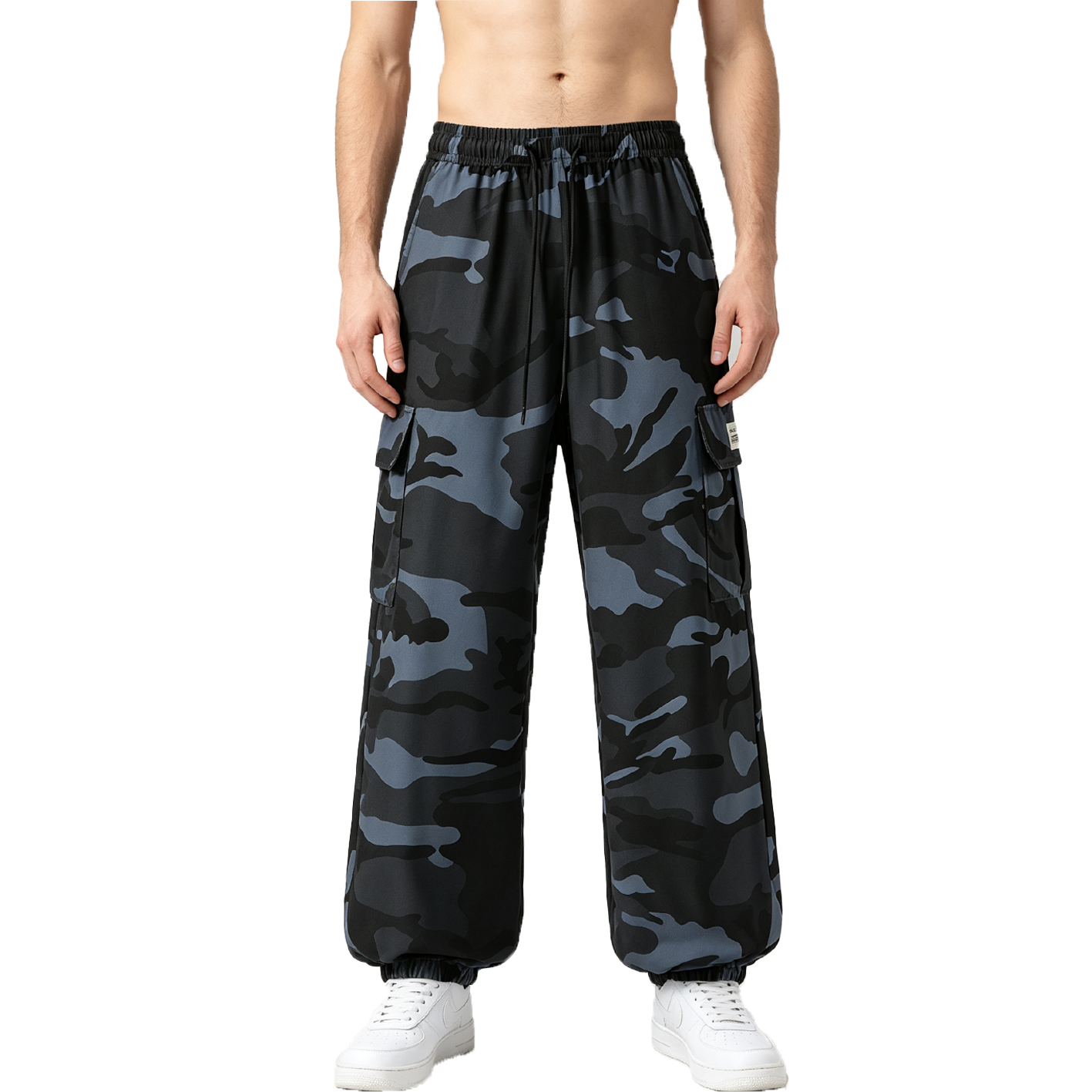 بنطلون رياضي كارجو مموه للرجال - مراجعة Cargo Jogger Pants وسعره