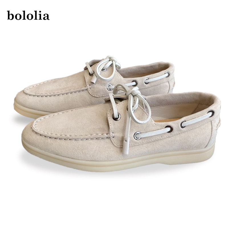 أحذية فلات جلد طبيعي عالي الجو - مراجعة Men'S Fashion Loafers Shoes وسعره