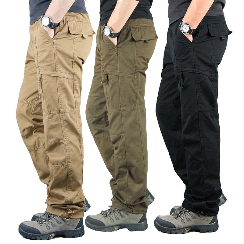 بنطلون رجالي كارجو للعمل، بنطل - مراجعة Cargo Jogger Pants وسعره