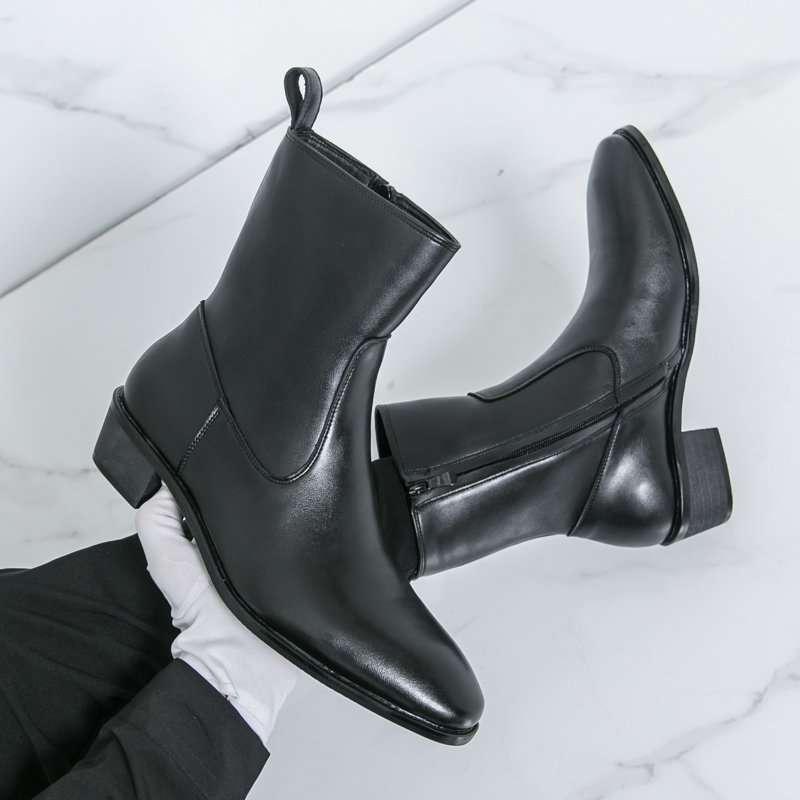 جديد الإنجليزية نمط تشيلسي أحذ - مراجعة Chelsea Boots Men وسعره