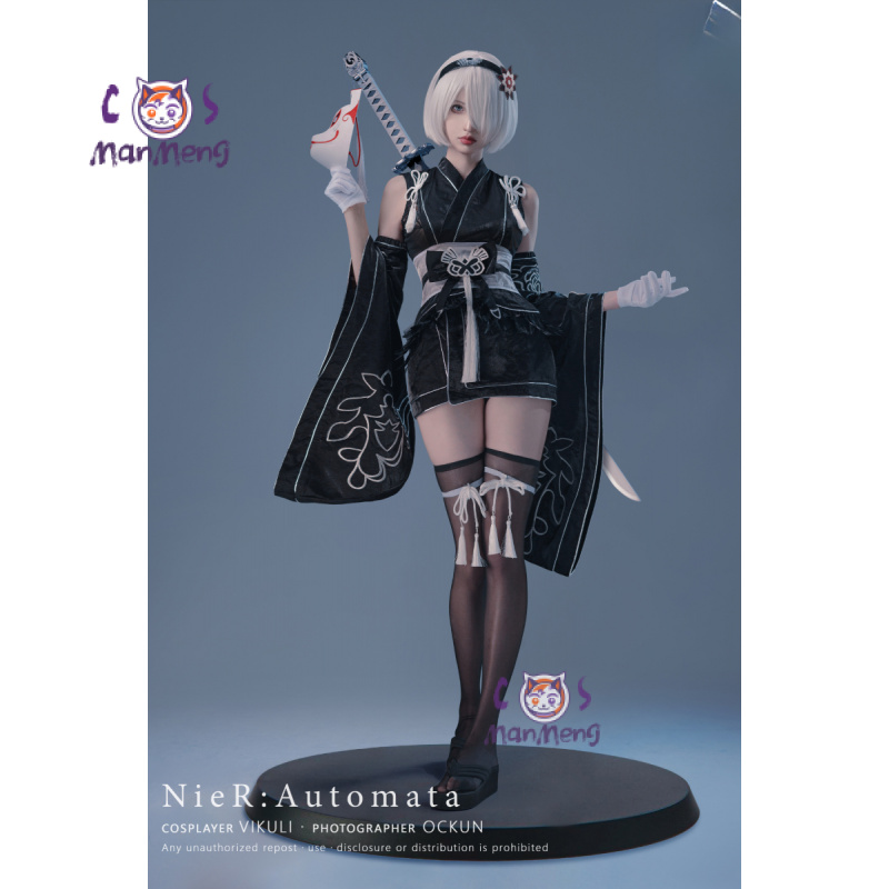 النوع B YoRHa رقم. 2 Game Nier - مراجعة Mens Fashion Dress وسعره