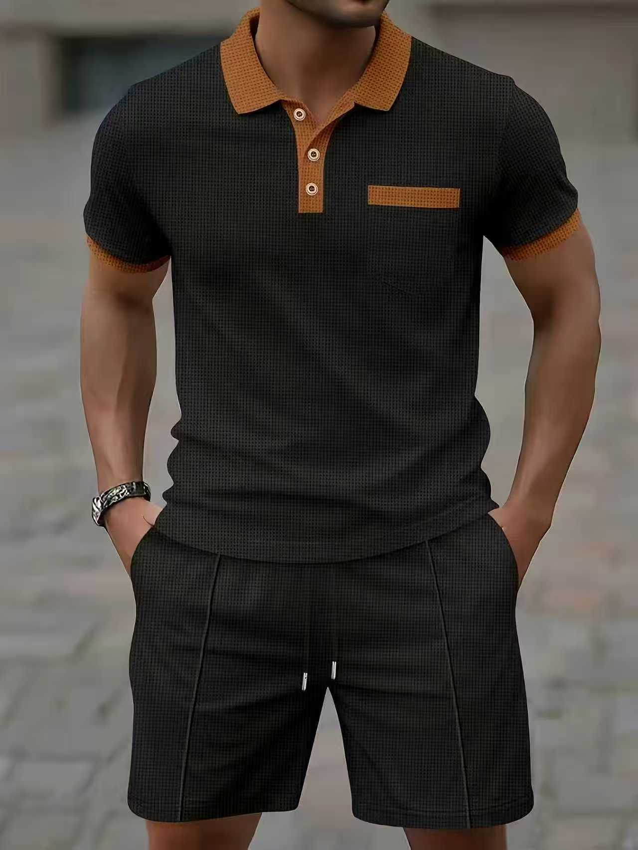 طقم قميص بولو رجالي صيفي الأكث - مراجعة Men'S Fashion Advice وسعره