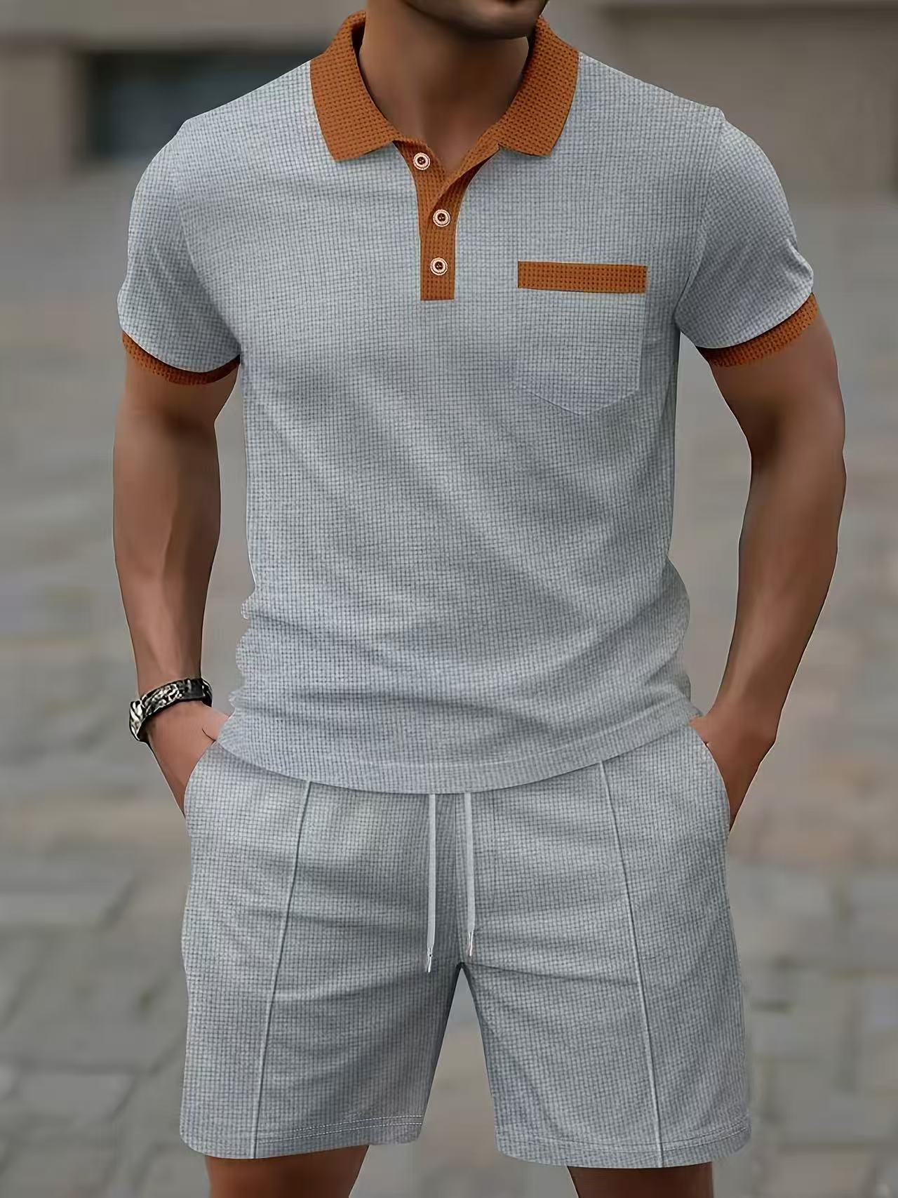 طقم قميص بولو رجالي صيفي الأكث - مراجعة Men'S Fashion Advice وسعره