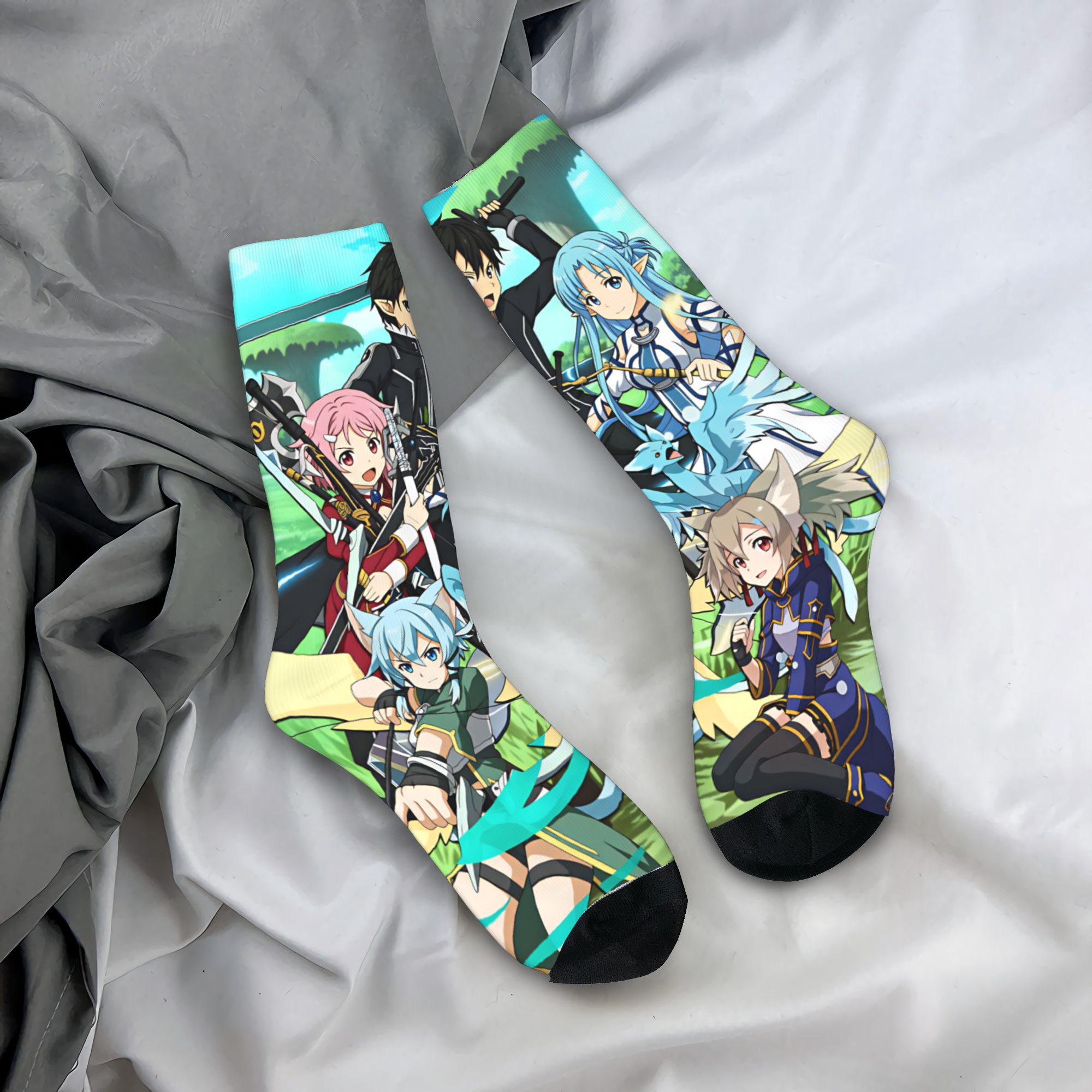 جوارب Sword Art Online، جوارب  - مراجعة Men'S Fashion Online وسعره