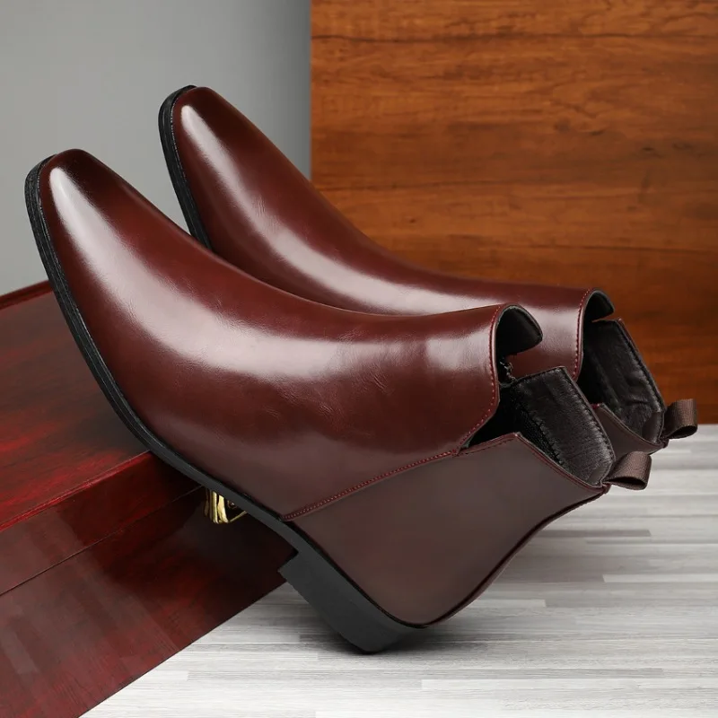 جديد الرجال الأحذية الكلاسيكية - مراجعة Chelsea Boots Men وسعره
