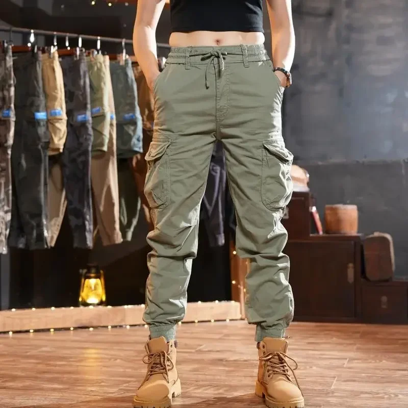 بنطال كارجو متعدد الجيوب للرجا - مراجعة Men'S Fashion Khaki Pants وسعره
