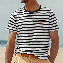 صيف جديد حار الرجال ملابس بأكم - مراجعة Men'S Fashion Names وسعره